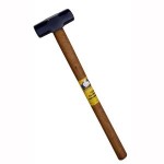 SLEDGE HAMMER HARDWOOD 600MM WOODEN HANDLE 4LB