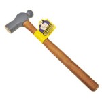 BALL PEIN HAMMER NORMALISED 350MM WOODEN HANDLE 900GM