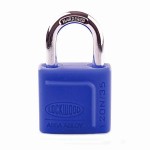 PADLOCK 120N SERIES 35MM WITH 23MM SHACKLE WITH SILICONE JACKET DP