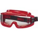 GOGGLES FIRE RED TPU BODY O/CELL F/RESIST CLEAR P/C HC-AF LENS