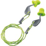 EARPLUGS XACT-FIT WITH CORD SCL80 22DB CL4 BOX 50 PR