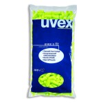 EARPLUGS X-FIT DISPOSABLE UNCORDED CYLINDRICAL SCL80 26DB CL5 BOX 200 PR