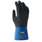GLOVES RUBIFLEX 27CM BLUE SPECIAL NBR XTRAGRIP PALM COATING SZ 9