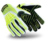 GLOVES HI-VIS 4030 CHROME SERIES OASIS C/W IMPACT PROTECTION CUT F SZ12 HEXARMOR