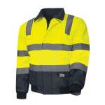 JACKET BOMBER / PILOT 300D POLY TRUVIS REFLECTIVE TAPE YELLOW / NAVY TJ2946T4