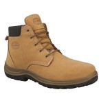 SAFETY BOOTS LACE UP ANKLE WHEAT SZ 9.5 34-632 OLIVER
