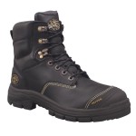 BOOT STEEL TOE 55-345 NITRILE BUMP CAP L/UP BLACK SZ 8 OLIVER