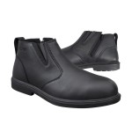SAFETY BOOTS SLIP ON SIDE ZIP BLACK SZ 8 38-265 OLIVER