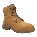 BOOT STEEL TOE 55-336 NITRILE BUMP CAP L/UP WHEAT SZ 7 OLIVER