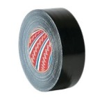 GAFFA TAPE CLOTH BLACK HEAVY DUTY 58663 48MM X 40M TESA