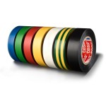 PVC F/R ELECTRICAL INSULATION TAPE 19MM X 20M YELLOW 60805 TESA