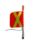 FLAG WHIP 2FT C/W BEACON HD SPRING BASE