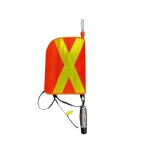 FLAG WHIP 4FT C/W BEACON HD SPRING BASE