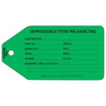 SERVICEABLE ITEM/RELEASE TUFFA TAG