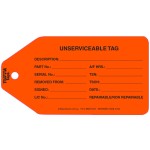 UNSERVICEABLE TUFFA TAG