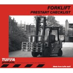 FORKLIFT PRESTART BOOKS