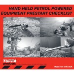 HAND HELD PETROL POWERED EQUIPMENT PRESTART CHECKLIST