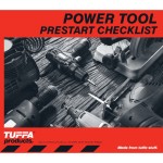 POWER TOOL PRESTART BOOK