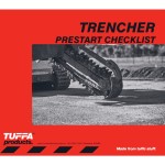 TRENCHER PRESTART CHECKLIST BOOK