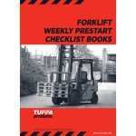 FORKLIFT WEEKLY PRESTART CHECKLIST BOOKS