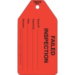 FAILED INSPECTION TUFFA TAGS