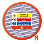 VENTILATED CONFINED SPACE COVER LOCKABLE EXTRA LARGE