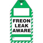 FREON LEAK AWARE TAGS