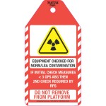 EQUIPMENT CHECKED FOR NORM/LSA TUFFA TAGS