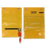 A4 WATERPROOF PERMIT HOLDER WITH LOCKABLE POUCH