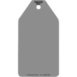 GREY PLAIN TUFFA TAGS