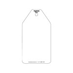 WHITE PLAIN TUFFA TAGS (SMALL)