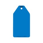 BLUE PLAIN TUFFA TAGS (SMALL)