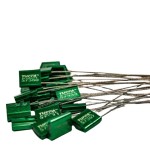 WIRELOCKS 1.5MM X 600MM GREEN GALVANISED STEEL