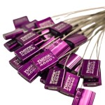 WIRELOCKS 1.5MM X 600MM PURPLE GALVANISED STEEL
