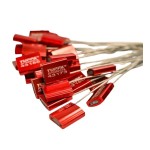 WIRELOCKS 1.5MM X 600MM RED GALVANISED STEEL