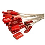 WIRELOCKS 2.5MM X 1M RED GALVANISED STEEL